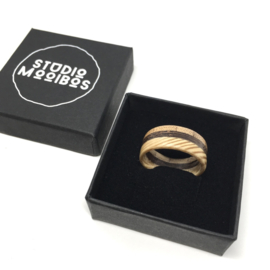 BAMBOE WENGÉ LARIKS - HOUTEN RING