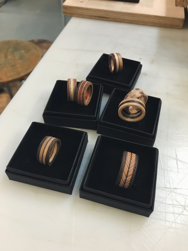 Creatieve workshop houten ring maken