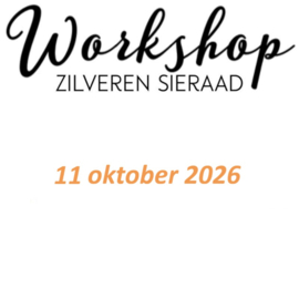 Workshop zondag  11 oktober 2026 om 13:00 uur
