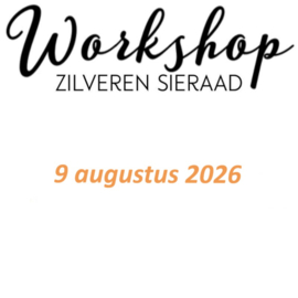 Workshop zondag  9 augustus 2026 om 13:00 uur