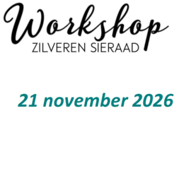 Workshop zaterdag 21 november 2026 om 10:00 uur