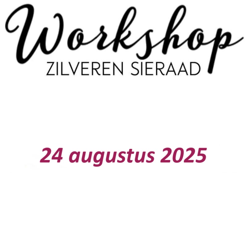 Workshop zondag 24 augustus 2025 om 13:00 uur