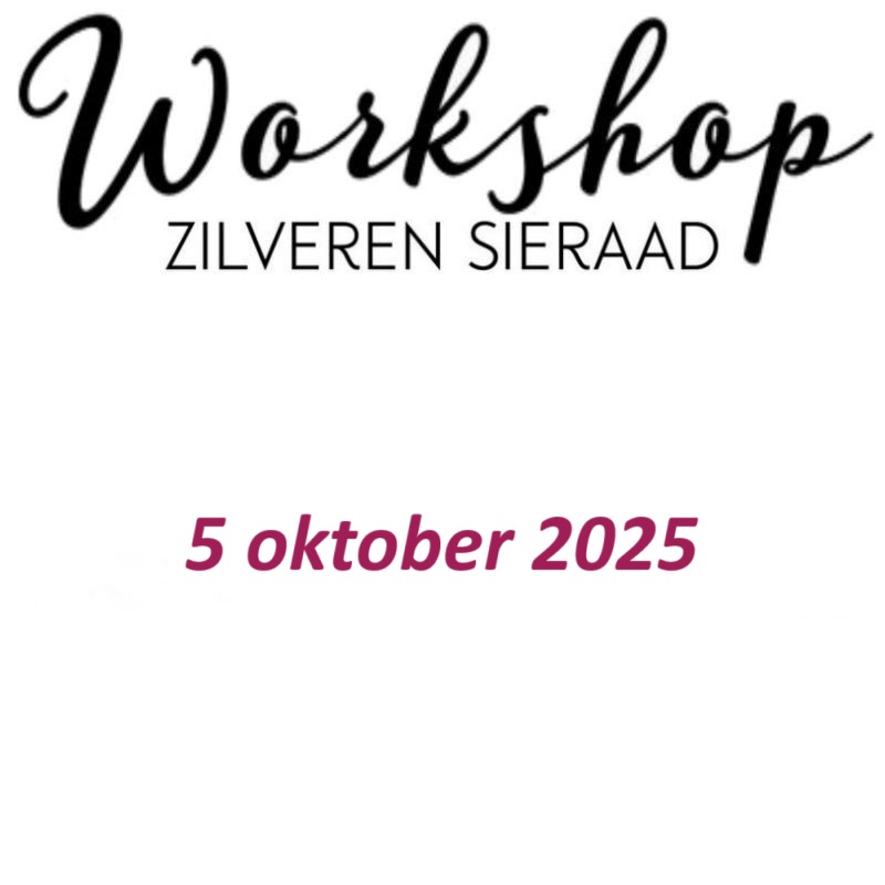 Workshop zondag 5 oktober 2025 om 13:00 uur