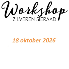 Workshop zondag  18 oktober 2026 om 13:00 uur