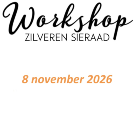Workshop zondag  8 november 2026 om 13:00 uur