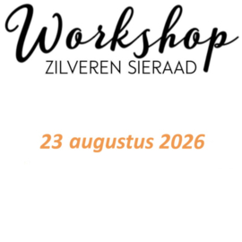Workshop zondag  23 augustus 2026 om 13:00 uur