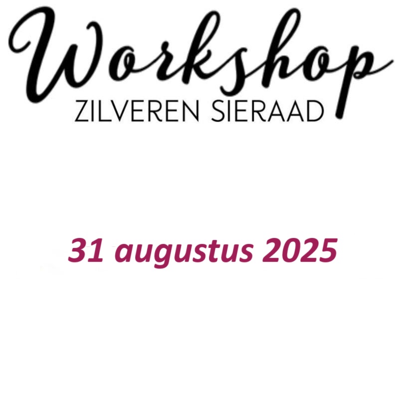 Workshop zondag 31 augustus 2025 om 13:00 uur