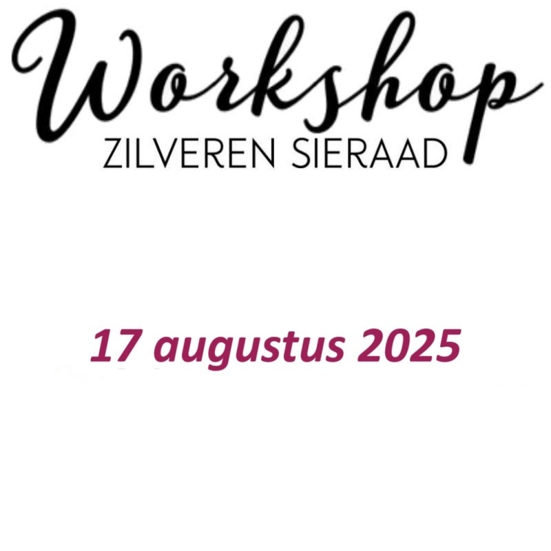 Workshop zondag 17 augustus 2025 om 13:00 uur