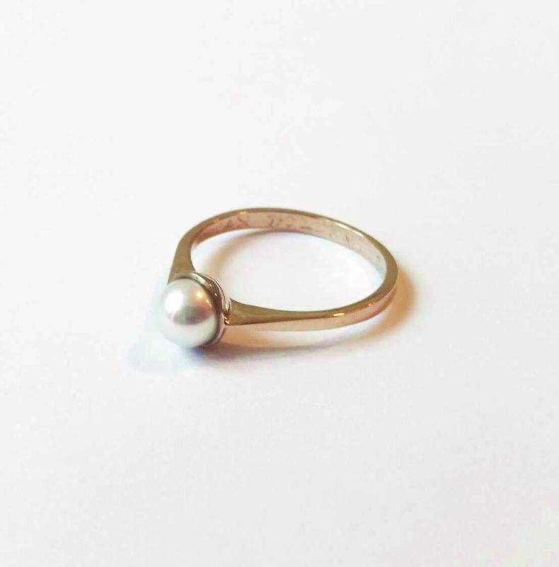 Nieuw Witgouden ring met cultivé parel | Ringen | Elise Vermoolen Jewelry QV-78