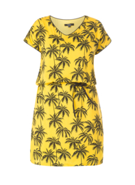 Zomers jurkje met palmboom print  van By Bella