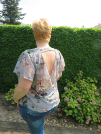 Zoey top met bloemen print