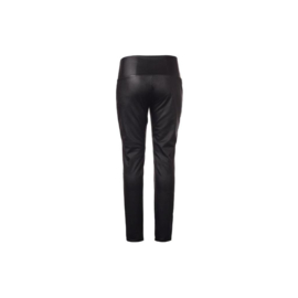 Studio Slim-fit broek van imitatieleer