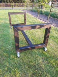 Tafel-onderstel model dubbel-U