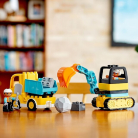 Truck en graafmachine - Lego Duplo 10931