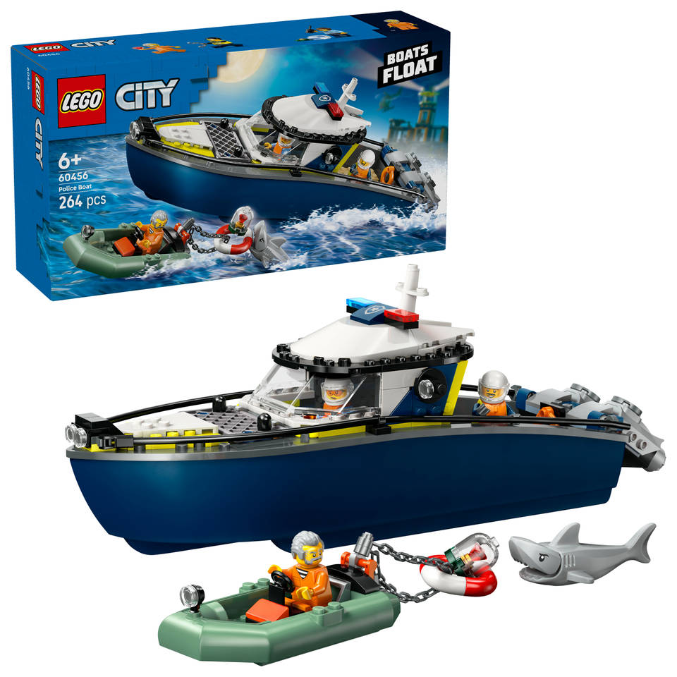 Politieboot  - Lego City 60456