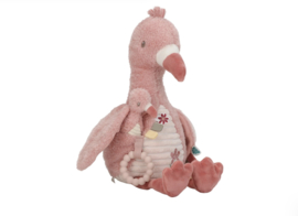 Activiteitenknuffel Flamingo - Little Dutch