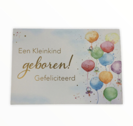 Geboorte Wenskaart Kleinkind