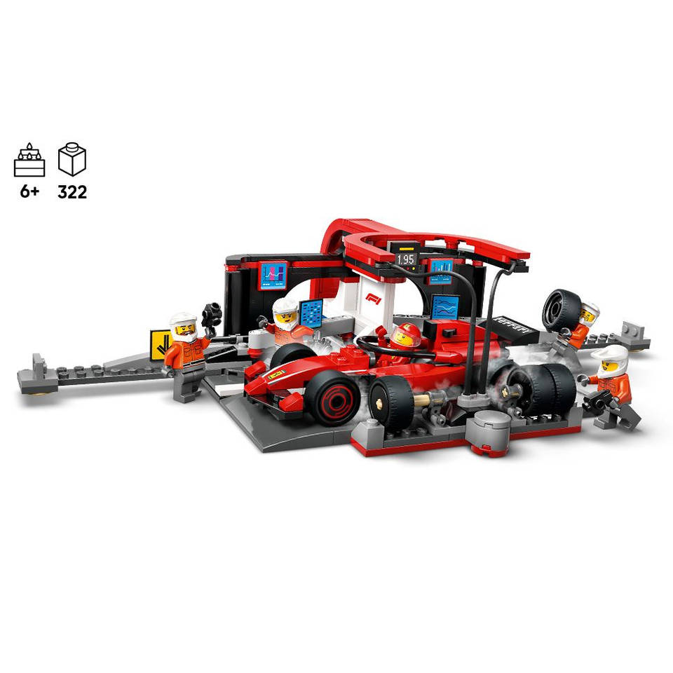 F1 Pitstop Ferrari  - Lego City 60443