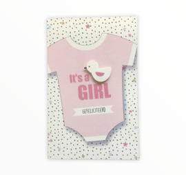 Geboorte Wenskaart Girl