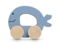 Houten Speelgoedauto - Walvis - Blauw