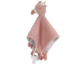 Knuffeldoekje Flamingo - Little Dutch
