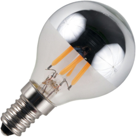 GBO LED kogellamp kopspiegel E14 zilver 4 Watt 925 DB