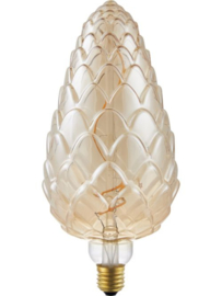 SPL Filament LED E27 Fila Big Flex Pine-Cone 120 x 250 mm 230 Volt 140 Lumen 4 Watt 920 Gold dimbaar