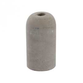 GBO fitting E27 porselein M10x1 grijs betonlook