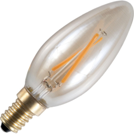 GBO LED kaarslamp E14 gold 1.5 Watt 922 DB