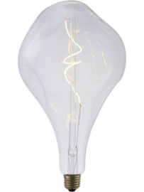 SPL Filament LED E27 Fila Big Flex Mystery A165 x 280 mm 230 Volt 190 Lumen 4 Watt 922 Clear dimbaar