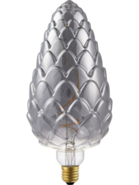 SPL Filament LED E27 Fila Big Flex Pine-Cone 120 x 250 mm 230 Volt 100 Lumen 4 Watt 922 Smoke dimbaar