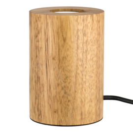 Bailey tafellamp E27 blank hout