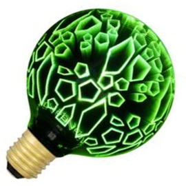 Bailey LED Globe lamp G95 E27 helder Magic3D Shards Groen 4.5 Watt  ND