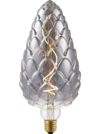 SPL Filament LED E27 Fila Big Flex Pine-Cone 120 x 250 mm 230 Volt 100 Lumen 4 Watt 922 Smoke dimbaar