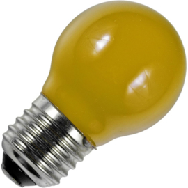 GBO LED kogellamp E27 geel 1 Watt ND