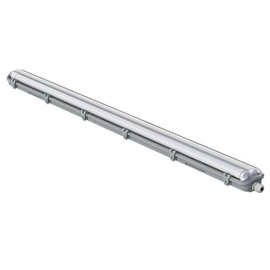 EGB waterdicht  LED armatuur met lamp 2 x 18 Watt IP65