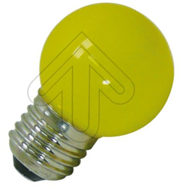 GBO LED kogellamp E27 geel 1 Watt ND