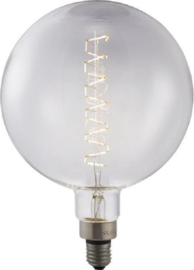 SPL Filament LED E40 Fila Big Globe Spiral G300 x 420 mm 230 Volt 970 Lumen 10 Watt 925 Clear dimbaar