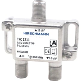 Hirschmann TFC 1211 aftakelement 12 dB met F connector