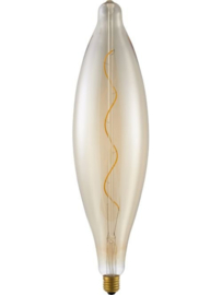 SPL Filament LED E27 Fila Big Flex XXL ST120 x 440 mm 230 Volt 250 Lumen 4 Watt 820 Gold dimbaar