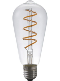 SPL Filament LED E27 Fila Flex AX Rustika ST64 x 140 mm 230 Volt 190 Lumen 4.5 Watt 922 Clear dimbaar