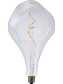 SPL Filament LED E27 Fila Big Flex Mystery A165 x 280 mm 230 Volt 190 Lumen 4 Watt 922 Clear dimbaar