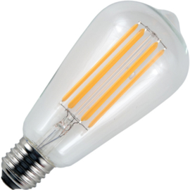 GBO LED Rustika lamp E27 helder 6.5 Watt 818 DB