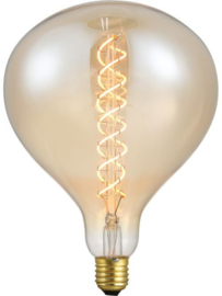 SPL Filament LED E27 Fila Big Flex  R160 160 x 215 mm 230 Volt 250 Lumen 6 Watt 920 Gold dimbaar