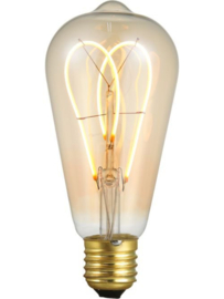 SPL Filament LED E27 Fila Flex DL Rustika ST64 x 140 mm 230 Volt 320 Lumen 5 Watt 820 Gold dimbaar