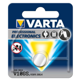 Varta Zilver-Oxide knoopcel V10GS 1.5 Volt