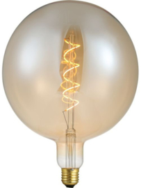 SPL Filament LED E27 Fila Big Flex XXL Globe G200 x 262 mm 230 Volt 250 Lumen 4 Watt 820 Gold dimbaar