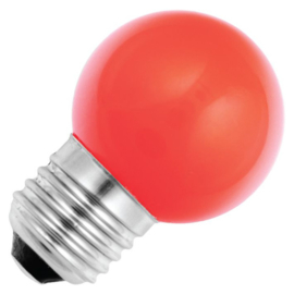GBO Party LED kogellamp E27 rood 1.5 Watt ND