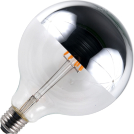 GBO LED Globe kopspiegellamp G125 E27 zilver 6.5 Watt  925 DB