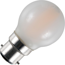 GBO LED kogellamp Ba22d mat 1.5 Watt 925 DB